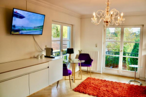 Villa am Steinhuder Meer Superior DZ-Azur- mit Pantry Küche, Luftreinigungssystem, Garten, Wlan